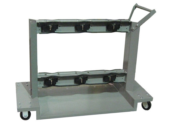 6-Tank Gas Cylinder Cart with Casters - manufacturer product image 1