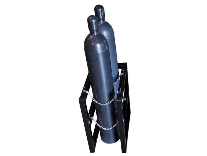 Double Gas Cylinder Rack, 1w x 2d - manufacturer product image 1