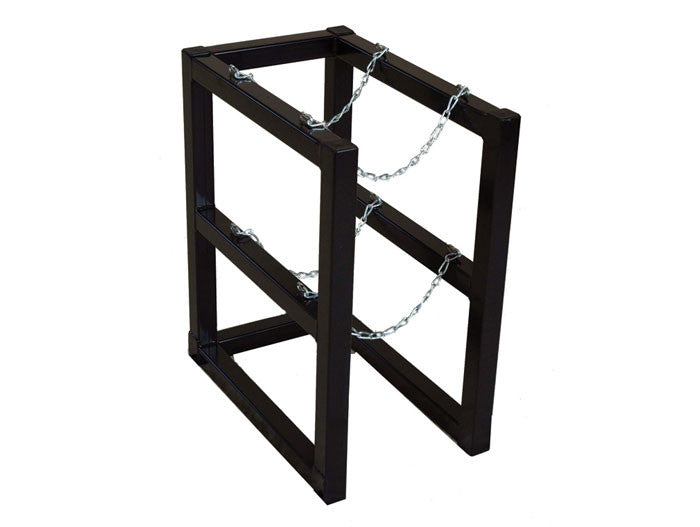 Double Gas Cylinder Rack, 1w x 2d - manufacturer product image 2