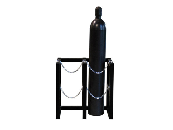 Double Gas Cylinder Rack, 2w x 1d - manufacturer product image 3