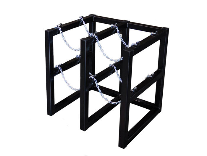 4-Tank Gas Cylinder Rack, 2w x 2d - manufacturer product image 2