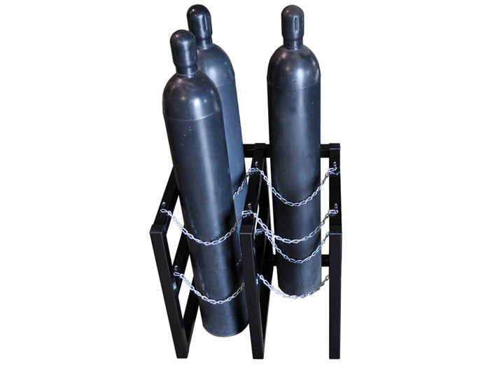 4-Tank Gas Cylinder Rack, 2w x 2d - manufacturer product image 1