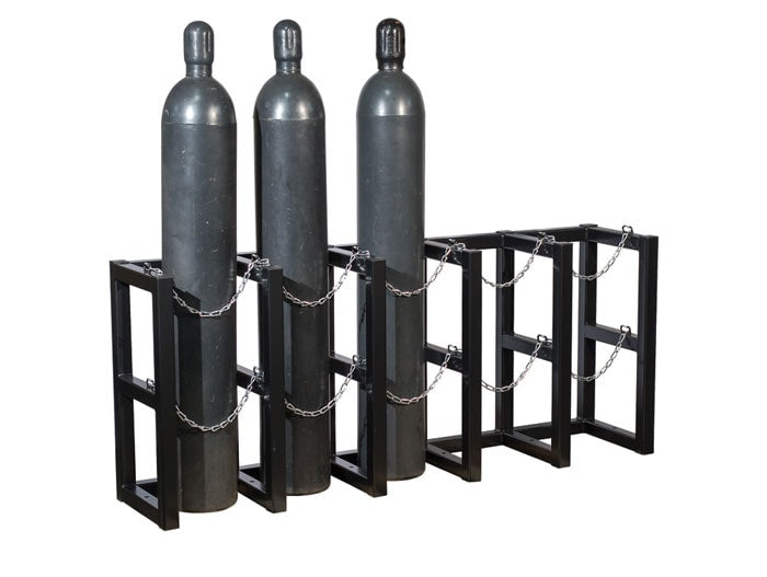 5-Tank Gas Cylinder Rack, 5w x 1d - manufacturer product image 1
