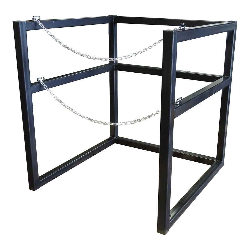 Single 33in Dia. Cryogenic Cylinder Rack - manufacturer product image 1