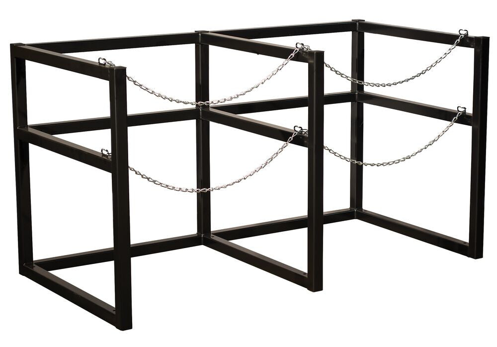 Double 33in Dia. Cryogenic Cylinder Rack - manufacturer product image 1