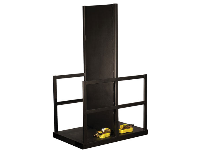 12-Gas Cylinder Forklift Pallet, End Load w/ Firewall - manufacturer product image 2