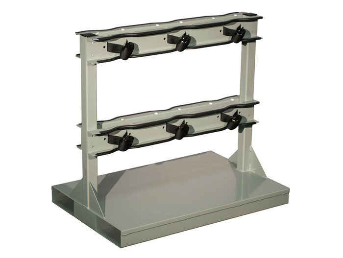 6-Gas Cylinder Forklift Pallet Back-to-Back Stand - manufacturer product image 1