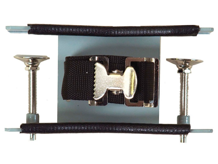 Bench Mount Single Gas Cylinder Bracket - manufacturer product image 2
