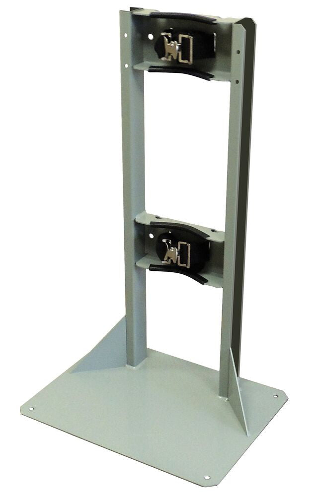 Floor Mount Single Gas Cylinder Stand - manufacturer product image 1