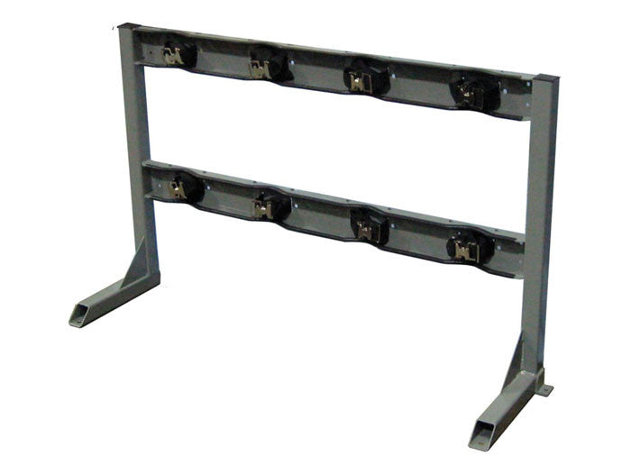 Floor Mount Inline 4-Gas Cylinder Stand - manufacturer product image 1