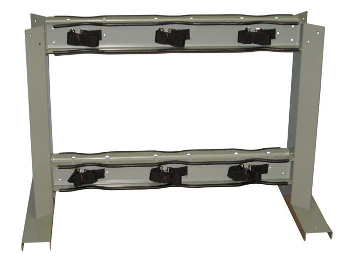 Floor Mount Back to Back 6-Gas Cylinder Stand - manufacturer product image 2