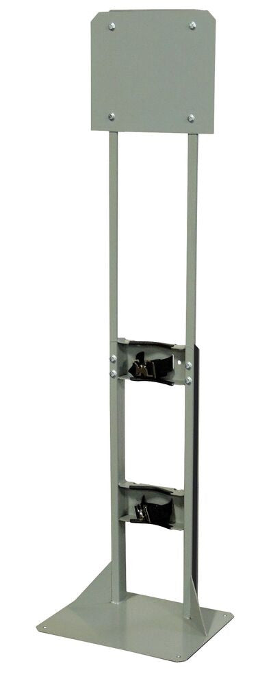 Floor Mount Single Gas Cylinder Stand Process Station - manufacturer product image 1