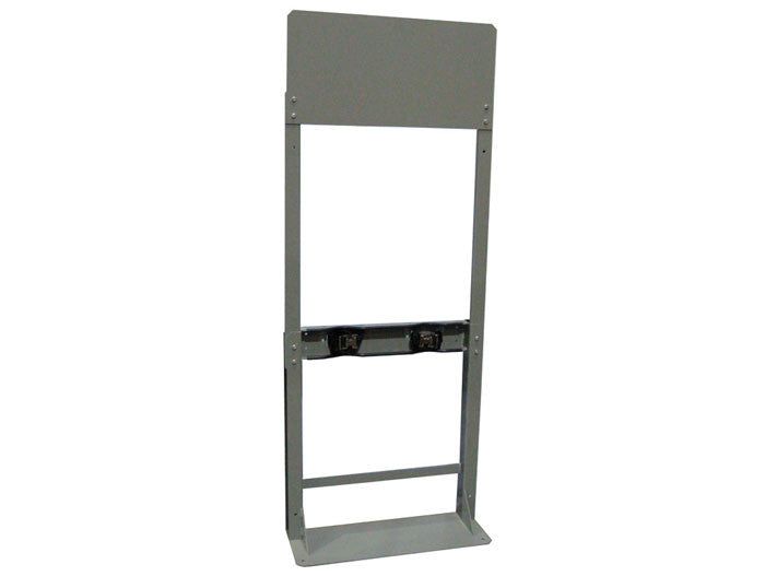 Floor Mount Double Gas Cylinder Stand Process Station - manufacturer product image 2