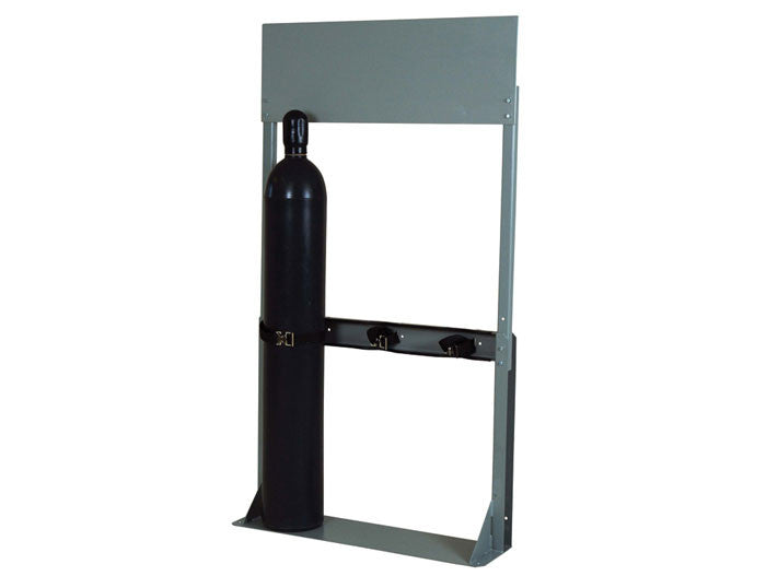 Floor Mount 3-Gas Cylinder Stand Process Station - manufacturer product image 1