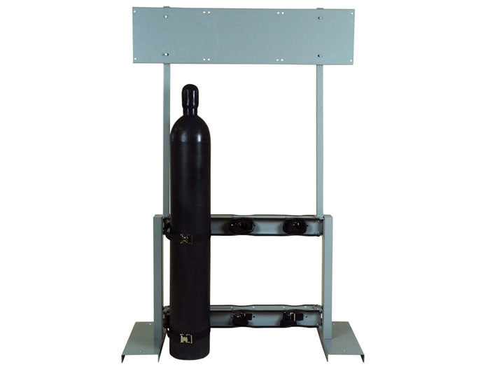 Floor Mount 6-Gas Cylinder Process Station Stand - manufacturer product image 2