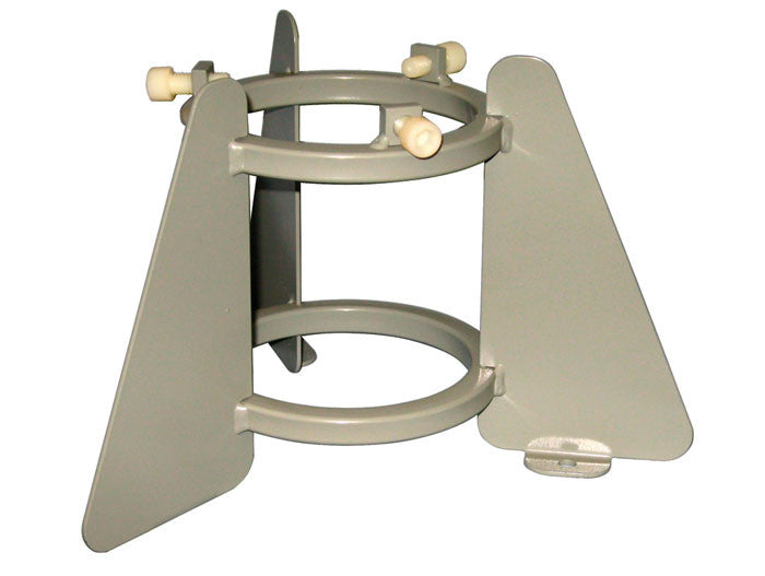 3.25 to 4.25in Medical Oxygen Cylinder Bench Mount Holder - manufacturer product image 1