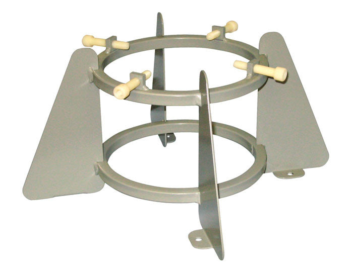 5.75 to 6.75in Medical Oxygen Cylinder Bench Mount Holder - manufacturer product image 1