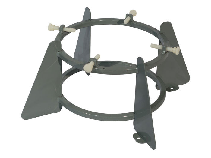 7.75 to 8.75in Medical Oxygen Cylinder Bench Mount Holder - manufacturer product image 1
