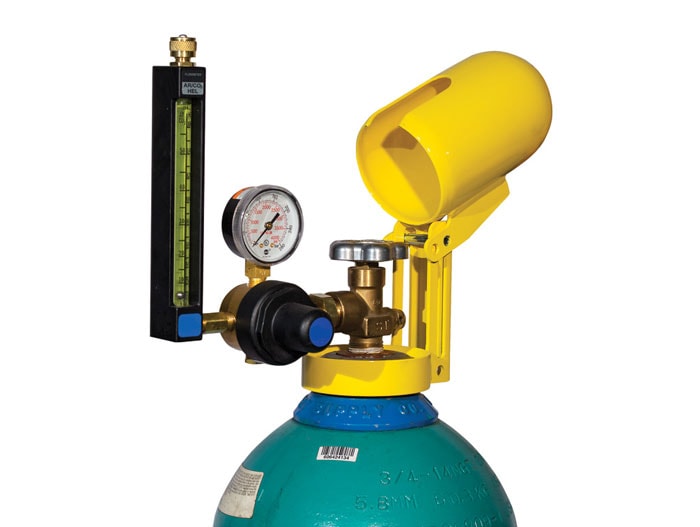 Low Pressure Gas Cylinder Safety Snap Cap, Fine Thread - manufacturer product image 3