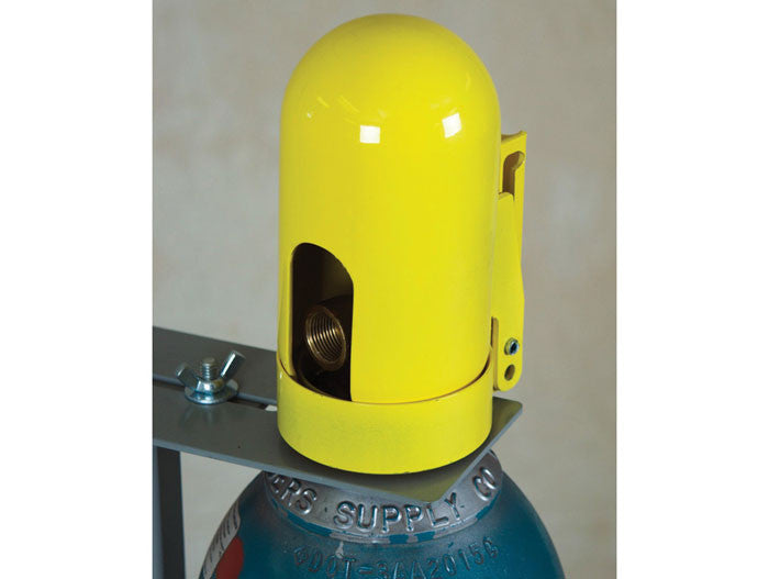 Low Pressure Gas Cylinder Safety Snap Cap, Coarse Thread - manufacturer product image 1