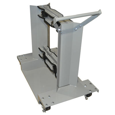4-Tank Gas Cylinder Cart with Casters, steel - Gas Cylinder Storage