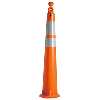42" Traffic Delineator Cone Stem, polyethylene - Traffic Safety Supplies