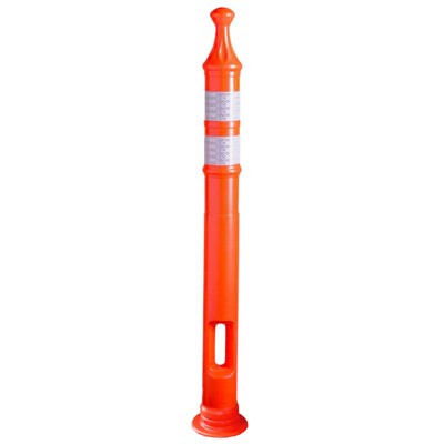 42" Grab Handle Traffic Delineator Tube Stem, polyethylene - Traffic Safety Supplies