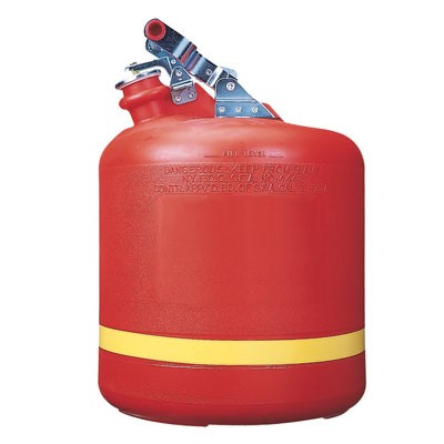 5-Gallon Plastic Fuel Container, Red - NO Funnel - Safety Cans