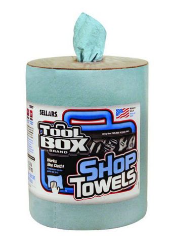Blue Shop Towel Bucket Refill 200 ct - Industrial Wipes & Rags