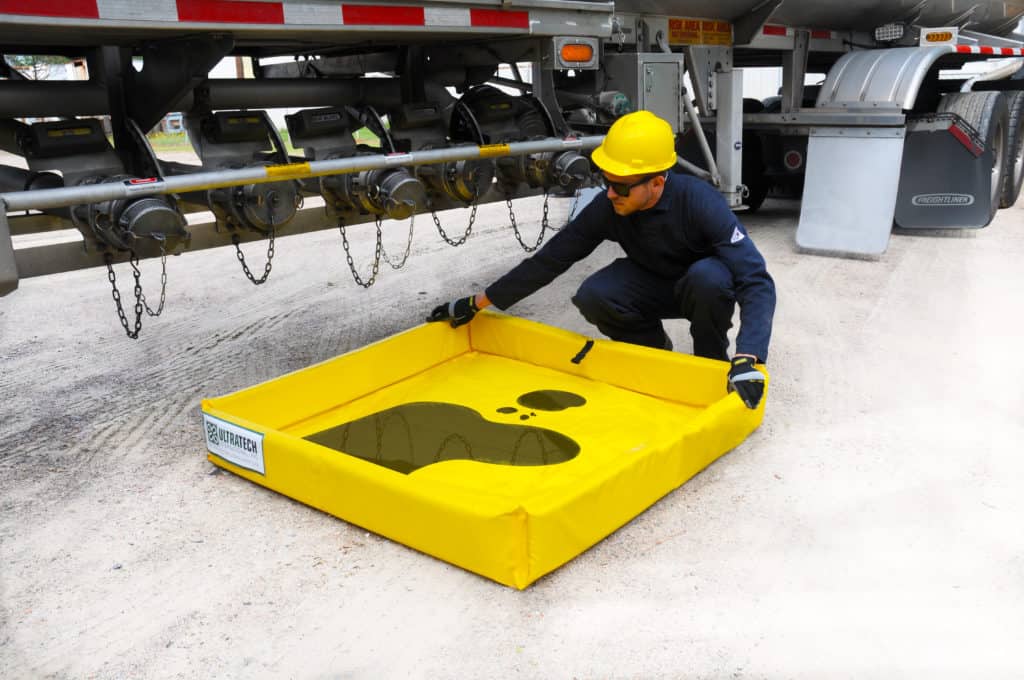 Mini Foam Wall Containment Berm 4x6 Ft - manufacturer product image 1