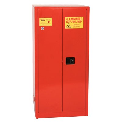 96-Gal Paint & Ink Self-Closing Red Safety Cabinet - Safety Cabinets