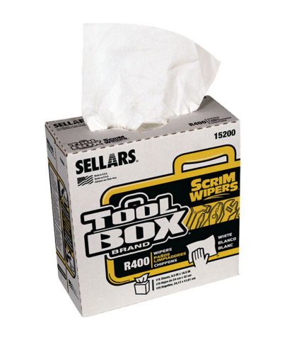 Scrim Reinforced Pop-Up Wipers - Industrial Wipes & Rags