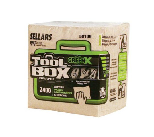 Recycled 1/4 Fold Wipers BUNDLED Medium - Industrial Wipes & Rags