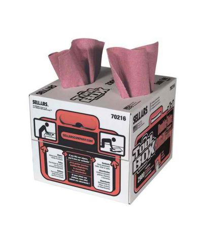 Red Wipers Box - Industrial Wipes & Rags