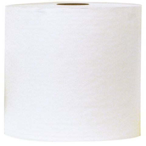 White Shop Towels JUMBO ROLL Heavy Duty - Industrial Wipes & Rags