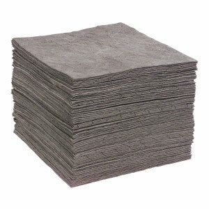 Universal Absorbent Pads, Heavy Weight, 15"x19", 100/Case - Absorbent Pads & Rolls