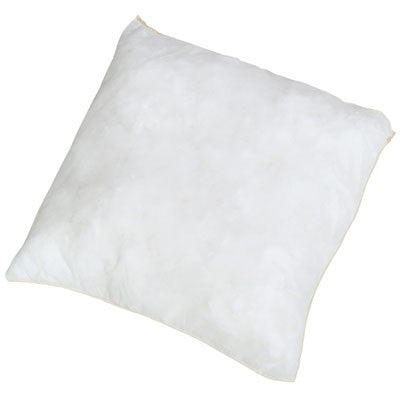 Absorbent Pillows, White Oil-Only, 18x18 In, 10/CASE, 23 gal capacity