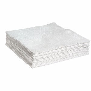 Oil Absorbent Pads, Bonded, Heavy Weight, 30x30in, 50 pack - Absorbent Pads & Rolls