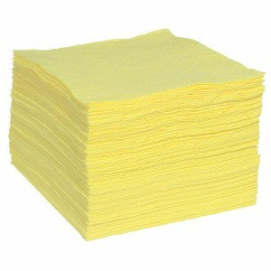 Hazmat Absorbent Pads, 15x19 in. Heavy Weight 100/case - Absorbent Pads & Rolls