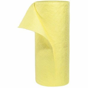Hazmat Absorbent Roll, 30 In.x150 Ft. Heavy Weight - Absorbent Pads & Rolls