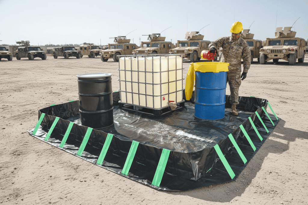 Compact Containment Berm 10x20' - manufacturer product image 1