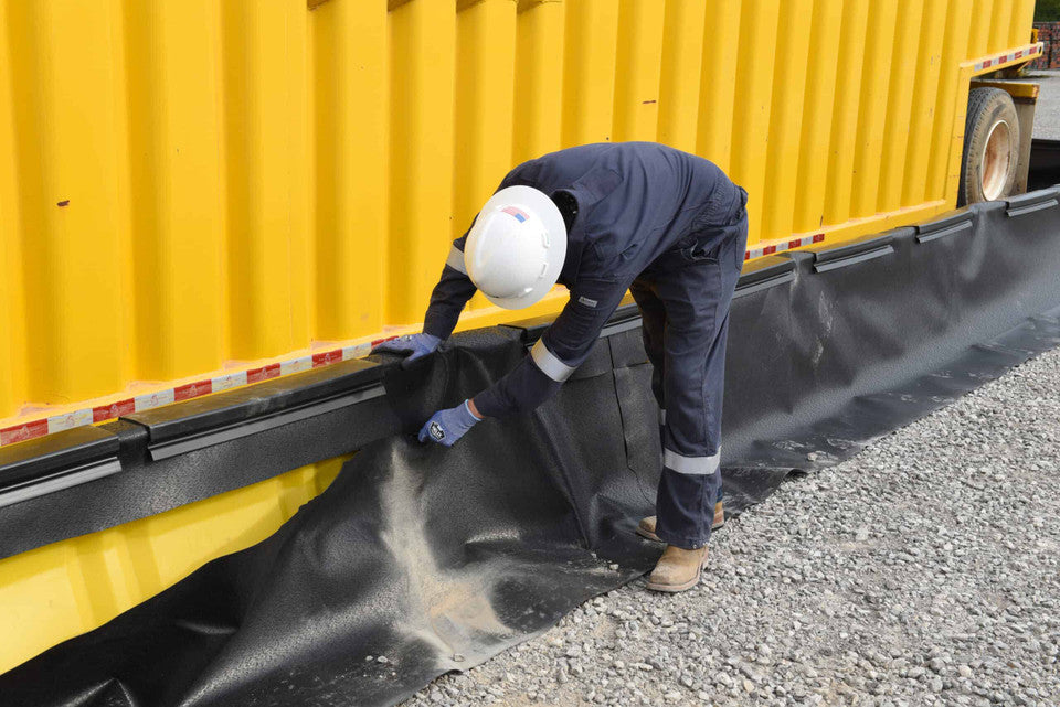 Spill Containment Wall Berm - 3'H Corner Component - Spill Containment Berms - Image 8