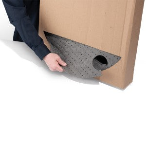 Drum Topper, 22 In. UNIVERSAL, heavy duty, gray, 25/case - manufacturer product image 4
