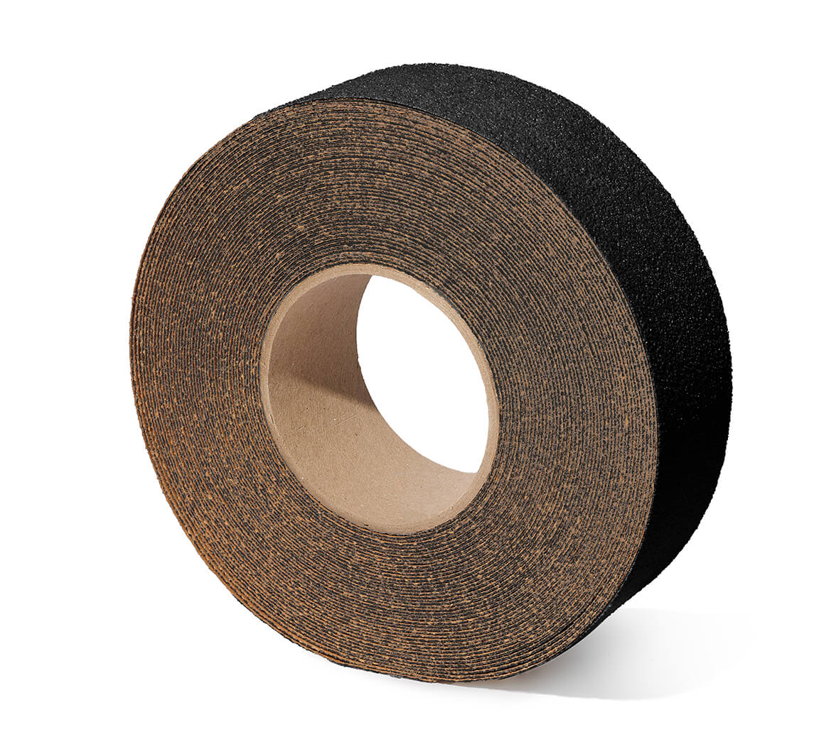 6-In Black Non-Slip Tape roll - Sure Foot Master Stop anti-slip safety tape manufacturer image