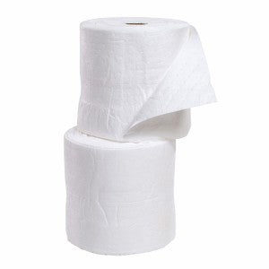 Oil Absorbent Roll, Bonded, Medium Weight, 2 Rolls - manufacturer product image 1