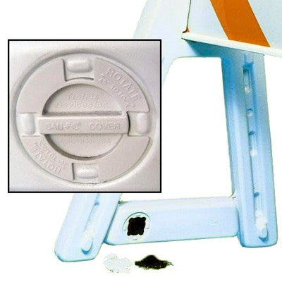 A-Frame Barricade Leg Replacement Ballast Cover - Traffic Safety Supplies