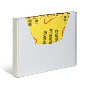 Caution Mat - Absorbent Pads for Water, Light Weight (5 boxes) - Absorbent Pads & Rolls
