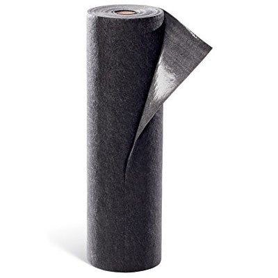 Adhesive-Backed Non-Slip Floor Mat, 36" x 100' Black Roll - Absorbent Mats
