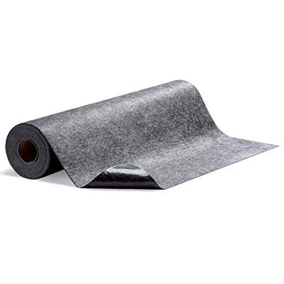 Adhesive-Backed Non-Slip Floor Mat, 36" x 10' Gray (5 Mats)