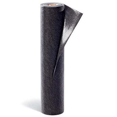 Adhesive-Backed Non-Slip Floor Mat, 36" x 5' Black (10 Mats)